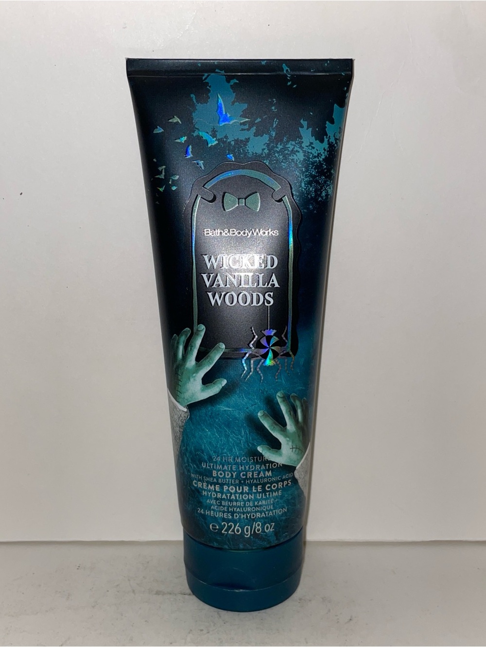 Bath & Body Works Wicked Vanilla Woods Body Cream Halloween Discontinued New